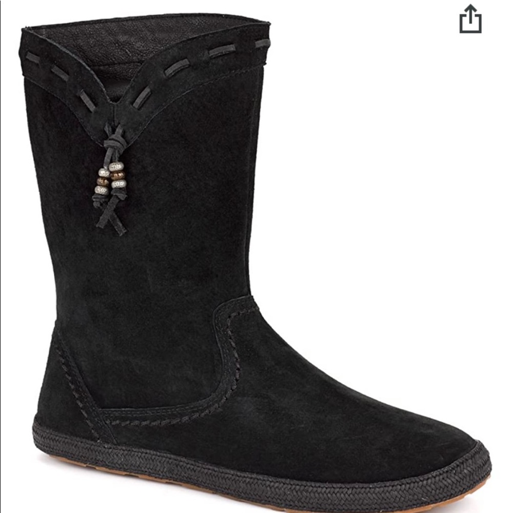 Ugg Laurin boots (black) Worn once - no box